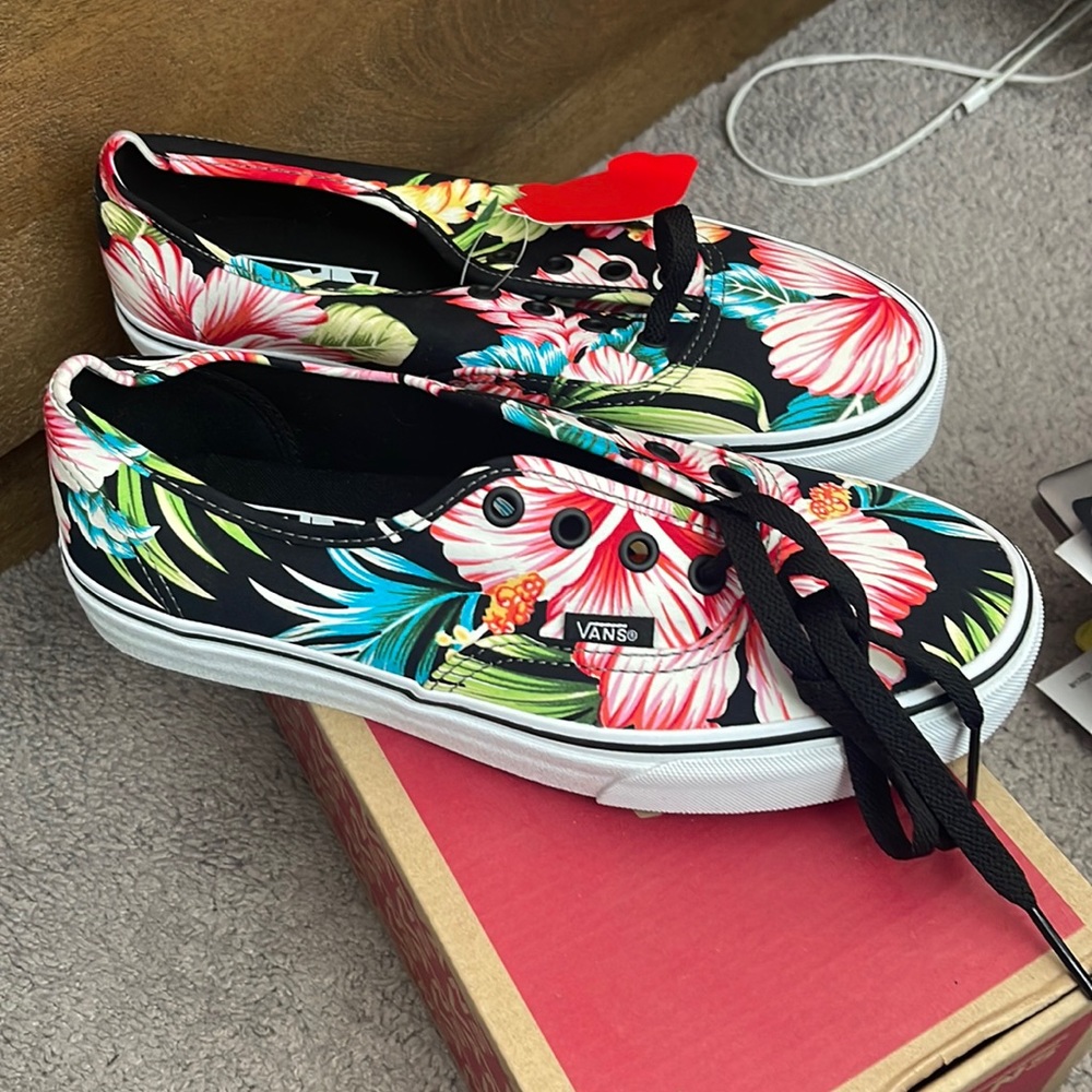 Hawaiian Floral Vans